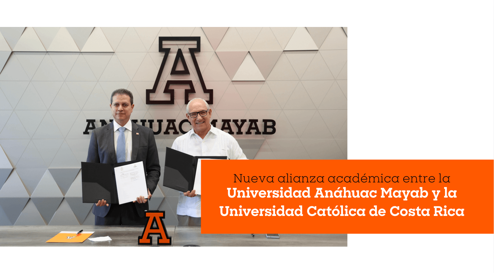 Nueva alianza académica entre Anáhuac Mayab y la Universidad Católica de Costa Rica 