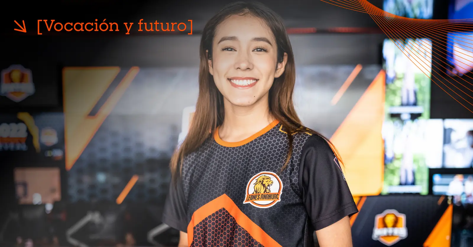 alumna de la comunidad de esports anahuac 