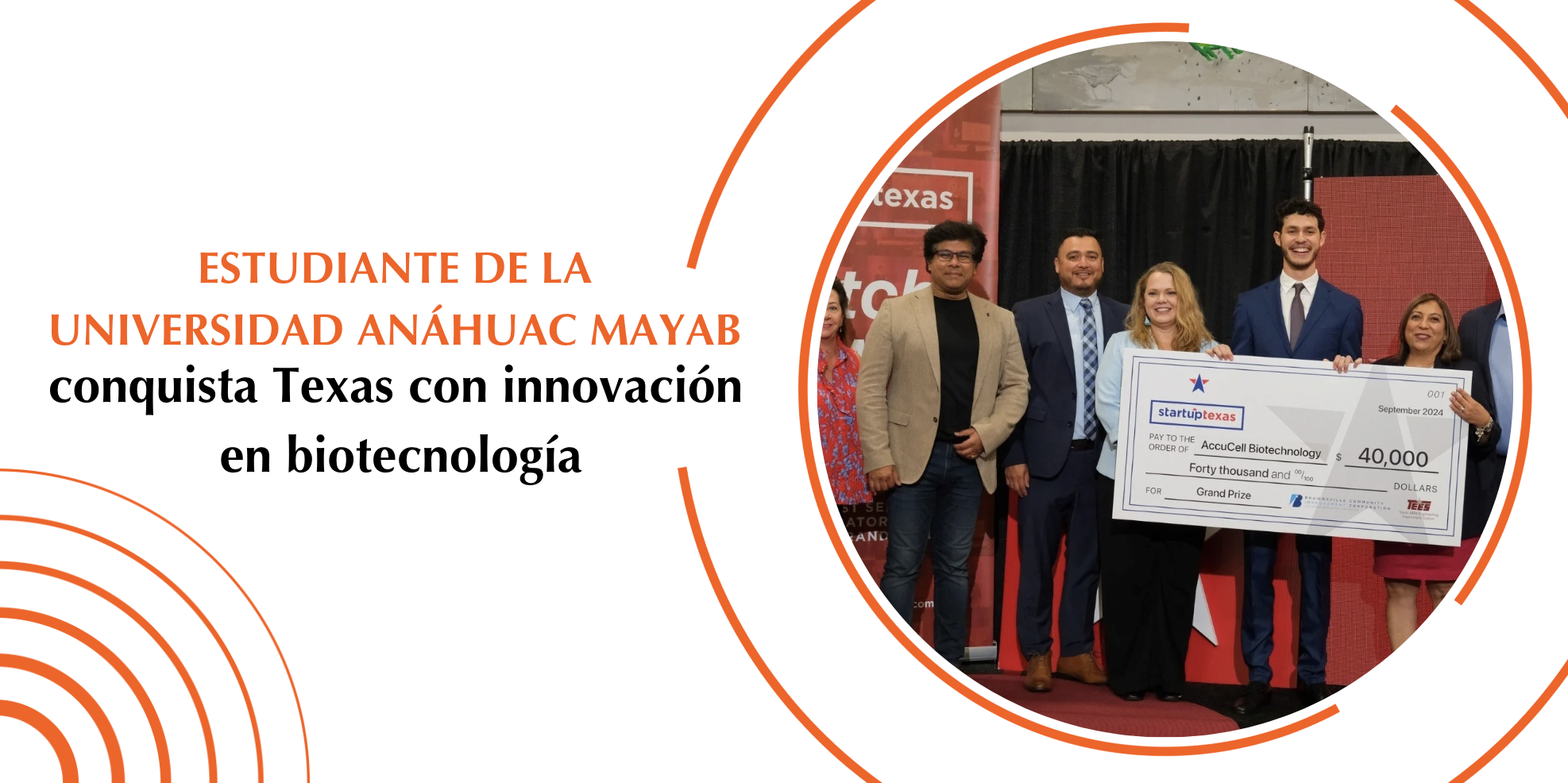 Estudiante de la Universidad Anáhuac Mayab conquista Texas con innovación en biotecnología