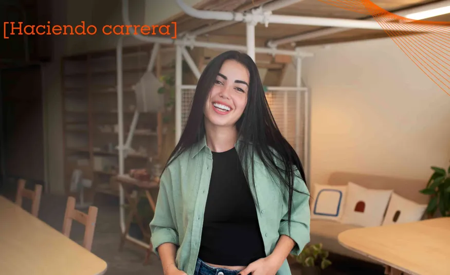 alumna en incubadora de startups