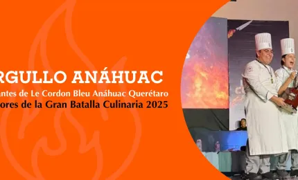 Estudiantes Anáhuac conquistan el primer lugar nacional en la Gran Batalla Culinaria 2025