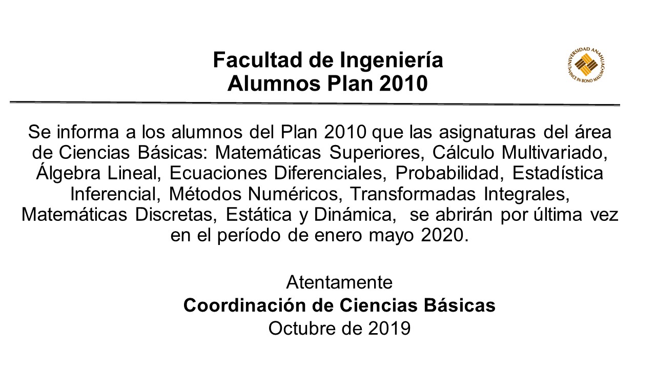 aviso plan 2010