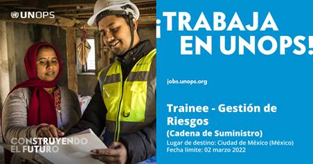 Trainee de Gestión de Riesgos de la Cadena de Suministro