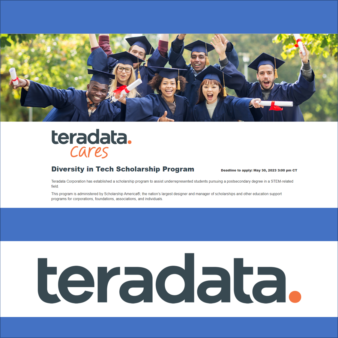 CONVOCATORIA - Beca para mujeres en STEM / Teradata