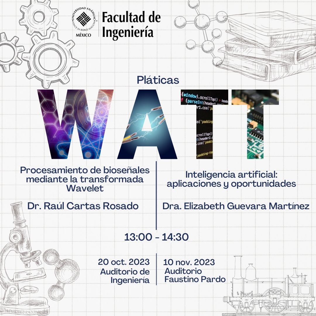 2DA EDICIÓN PLÁTICAS WATT - Pláticas de Divulgación Científica