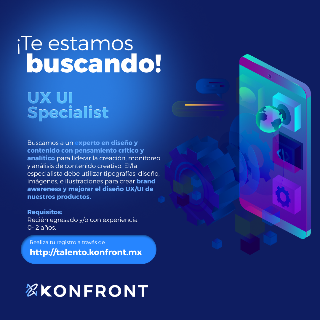 VACANTE - UX/UI Specialist