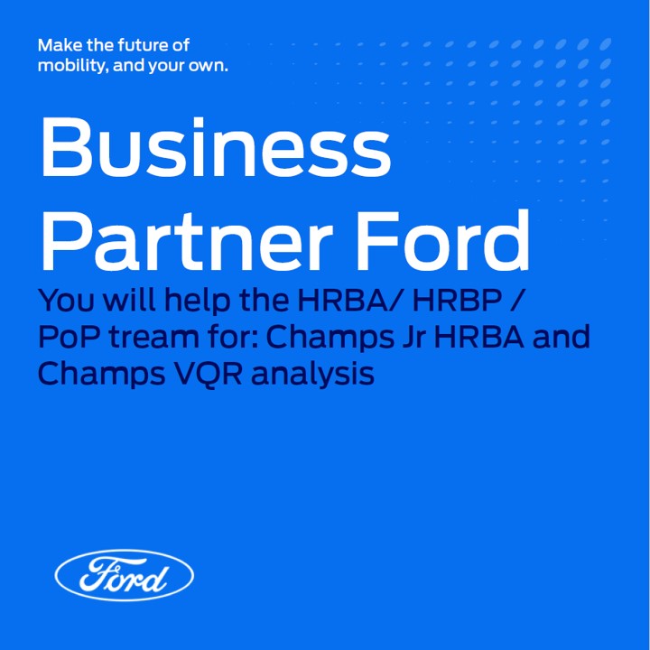 VACANTE: Business Partner | Ford