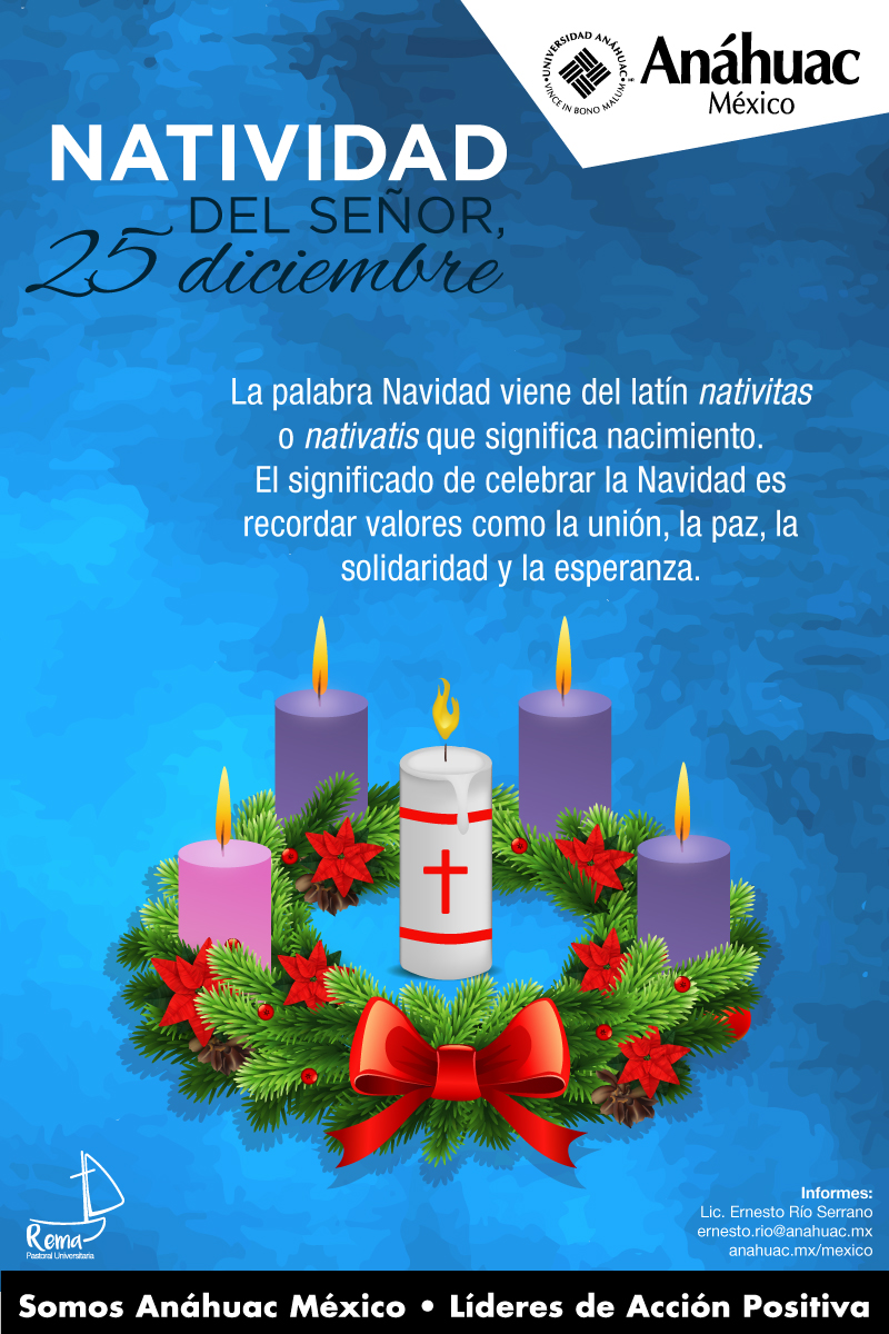 Natividad del Señor 25 de Diciembre