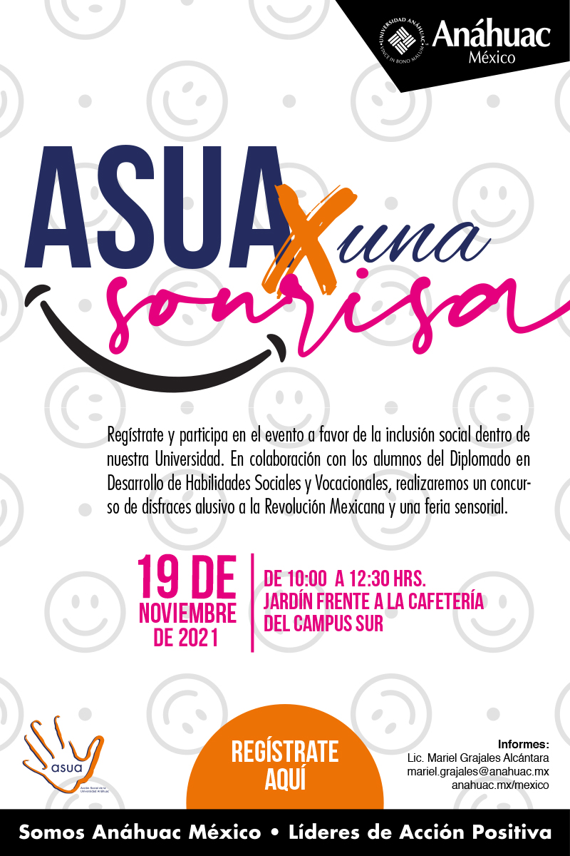 Participa en ASUA por una sonrisa 2021