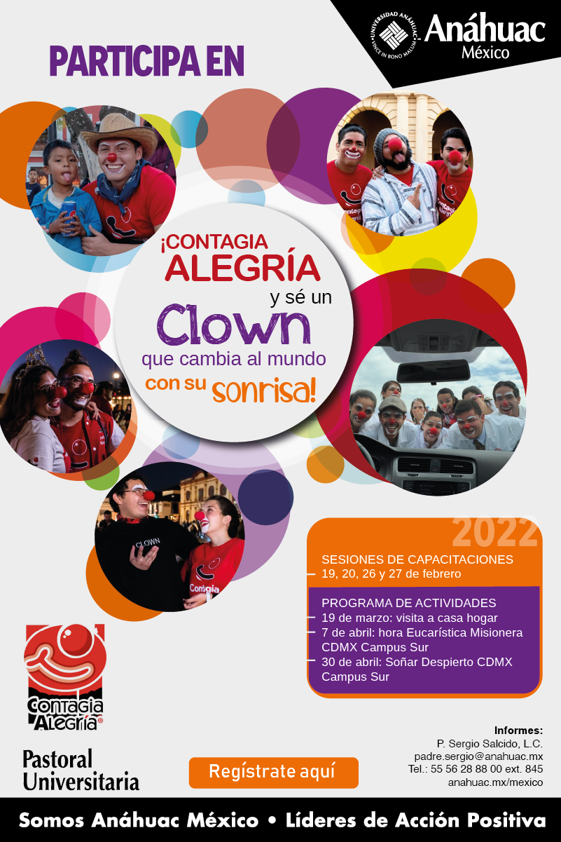 ¡Contagia alegría y sé un Clown!