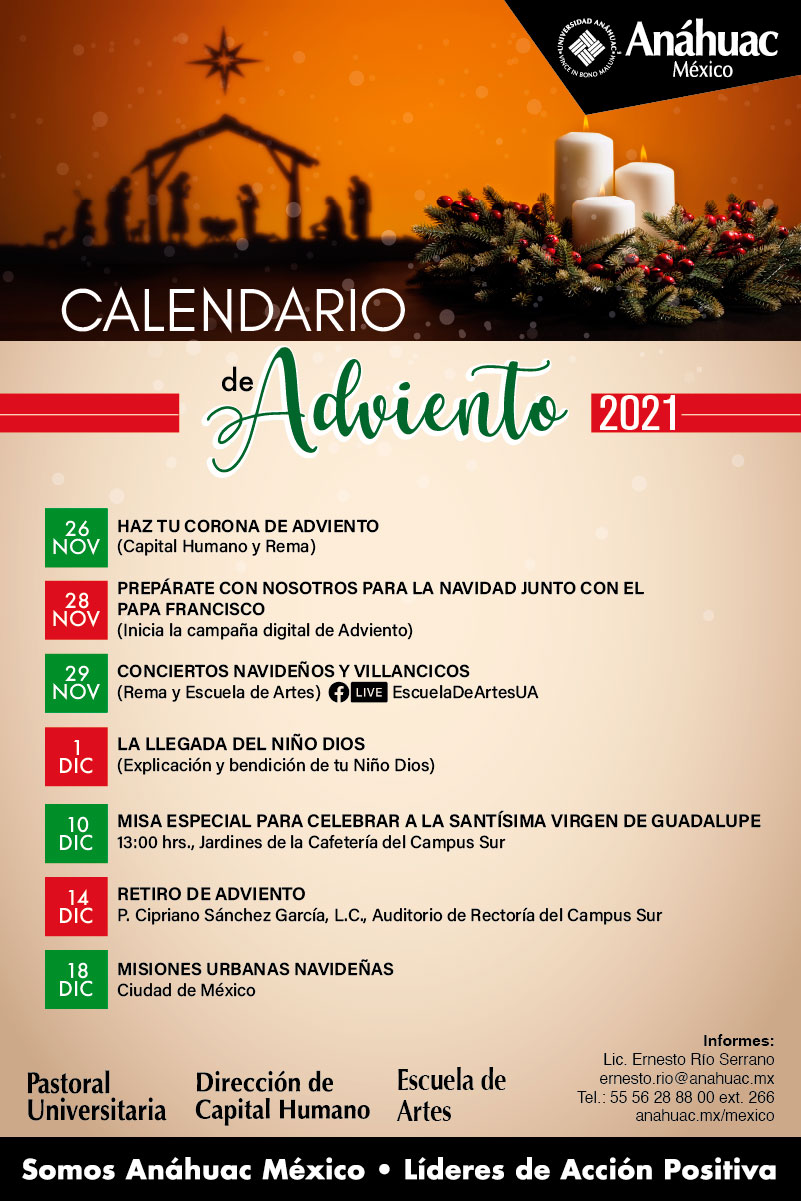 Calendario de Adviento 2021