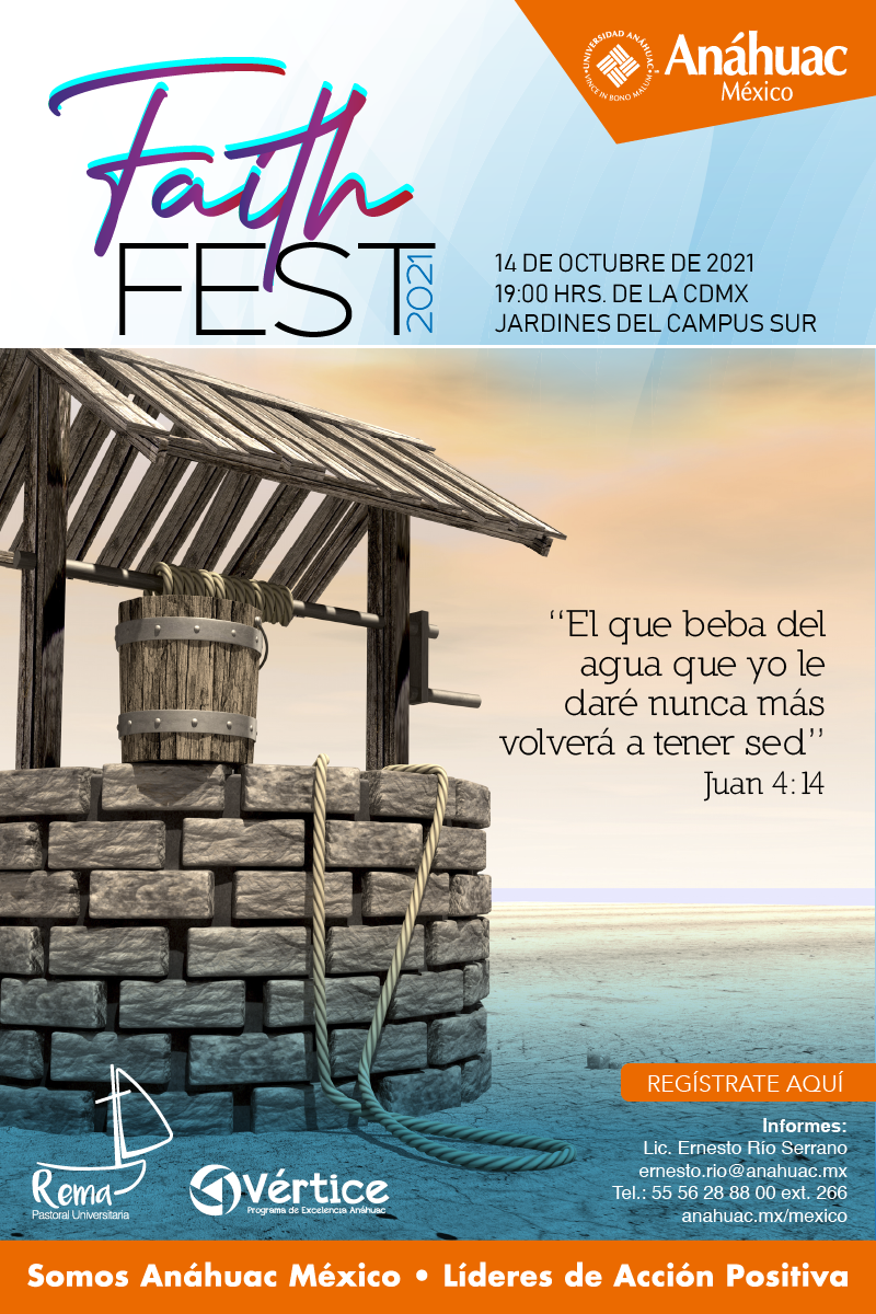 ¿Estás listo para vivir una gran velada junto a nosotros? Faith Fest 2021