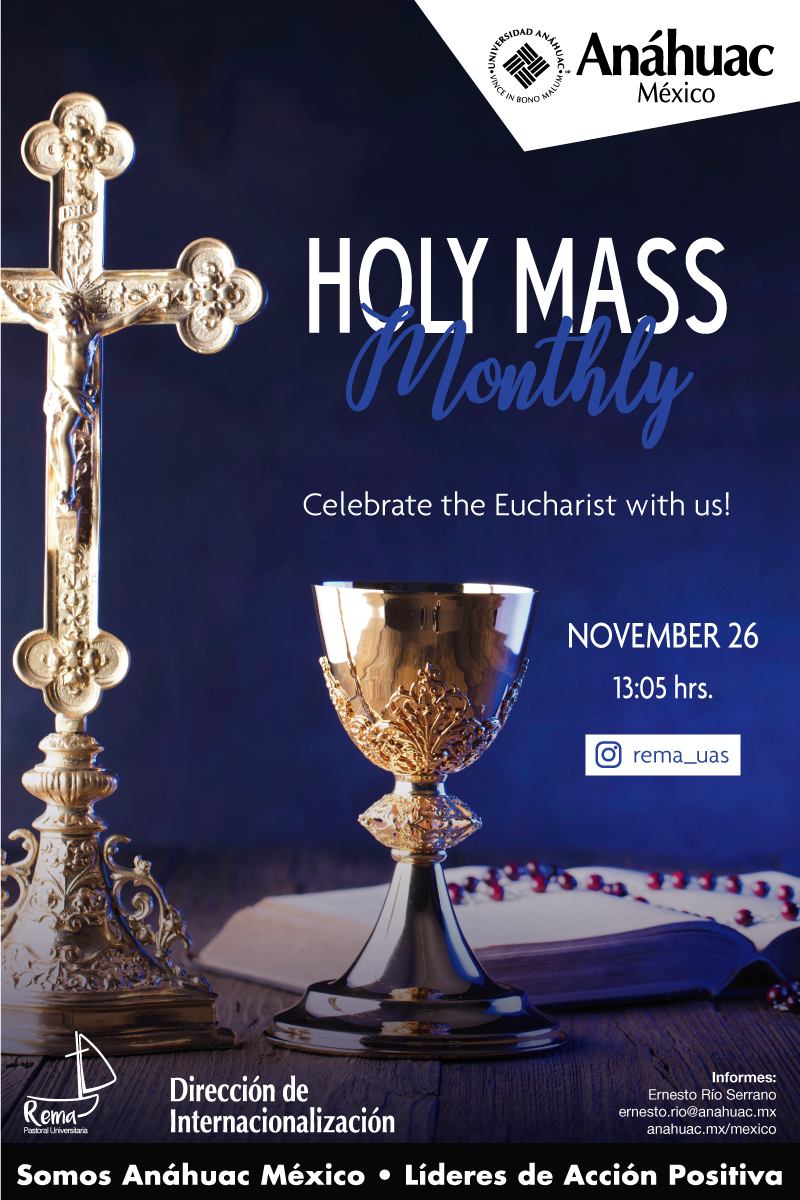 Celebrate masses in english with us