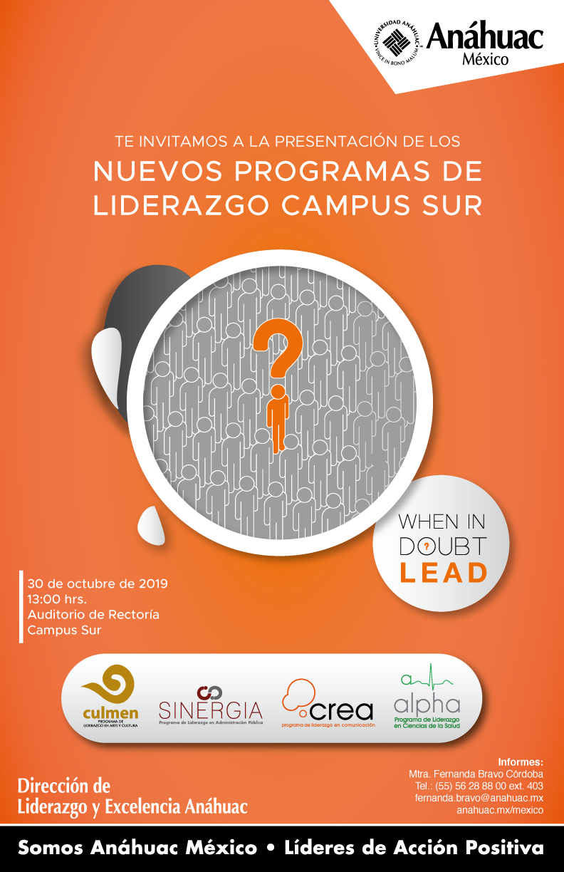 Presentacion de programas de liderazgo 2019