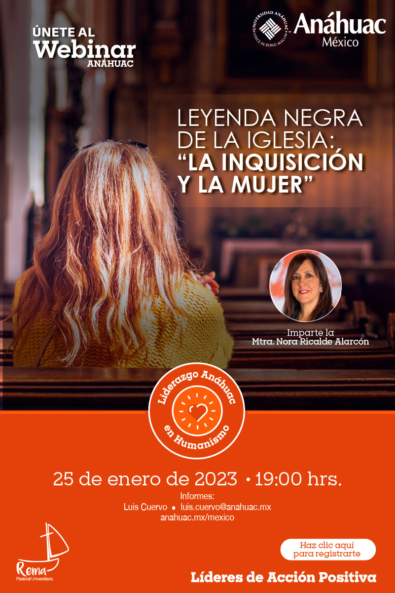 Webinar "Leyendas negras de la iglesia"