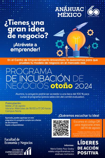 Programa de Incubación de Negocios del Centro de Emprendimiento Universitario