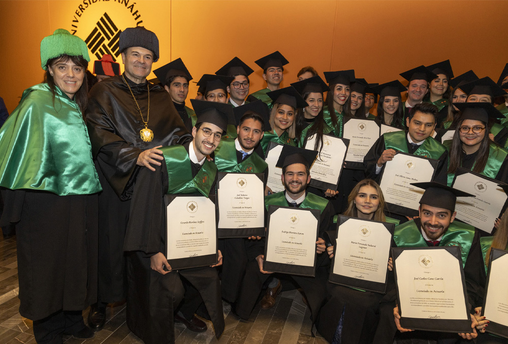 Ceremonia de graduación de licenciatura