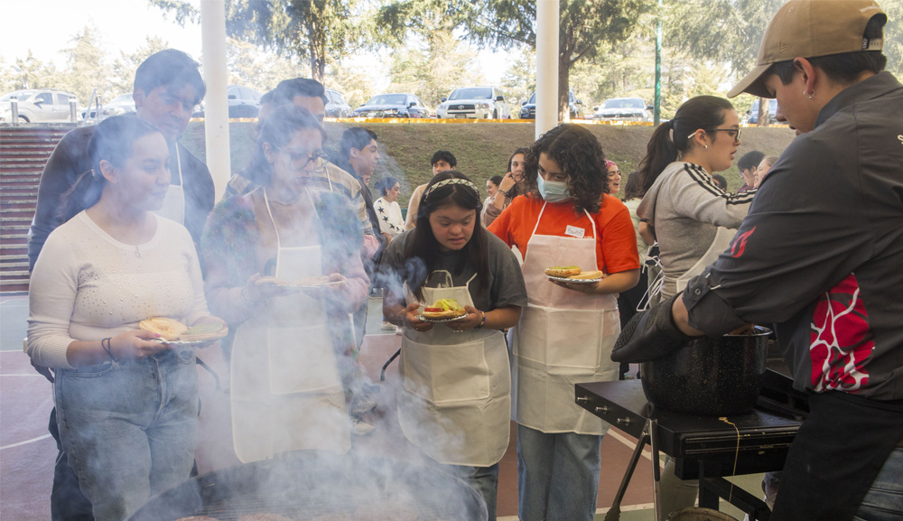 Con taller de cocina promovemos la inclusión de personas con discapacidad