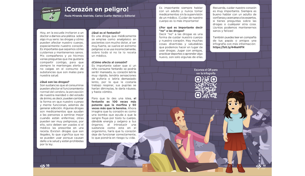El Dr. Carlos Cuellar publica artículo sobre el riesgo del consumo de drogas en niños