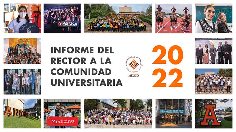 Informe del Rector 2022, compromiso e innovación en favor del bien común