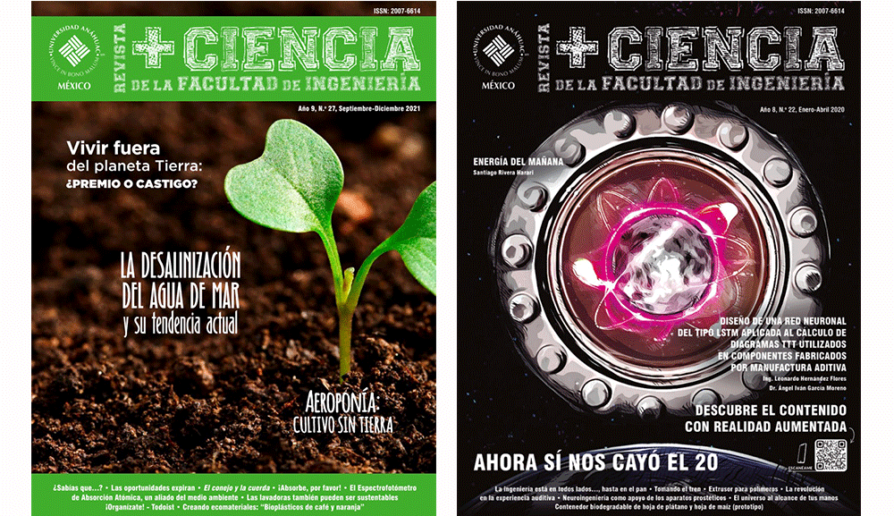 La revista +CIENCIA de Ingeniería cumple 10 años