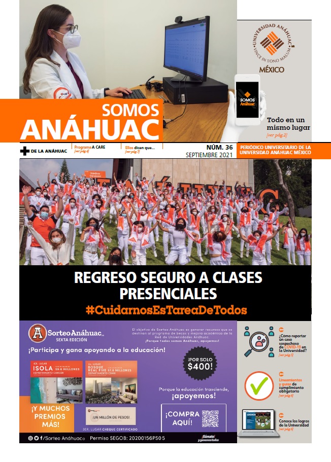 Conoce la más reciente edición del periódico universitario Somos Anáhuac