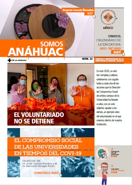 Periódico Somos Anáhuac voluntariado