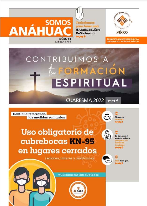 Conoce el nuevo número del periódico universitario Somos Anáhuac