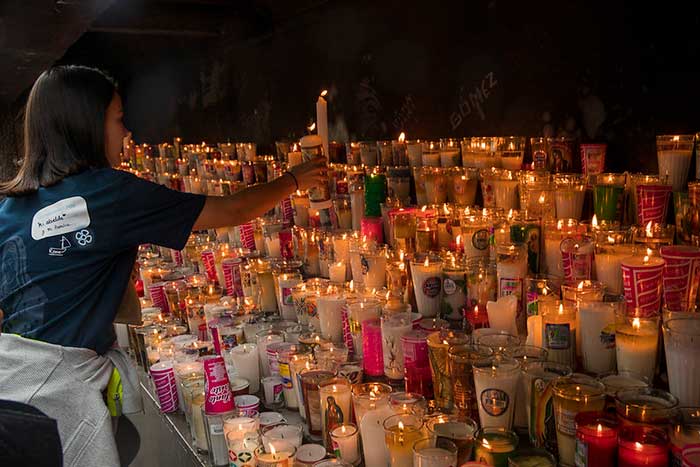 Los peregrinos Anáhuac llevan sus intenciones a la Basílica de Guadalupe 