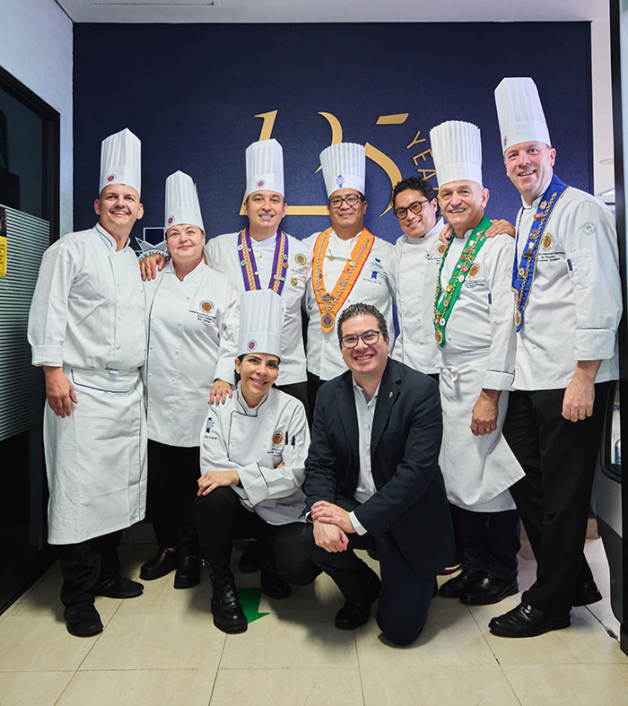 Fuimos sede del Concurso Internacional de Jóvenes Chefs de la Chaîne des Rôtisseurs