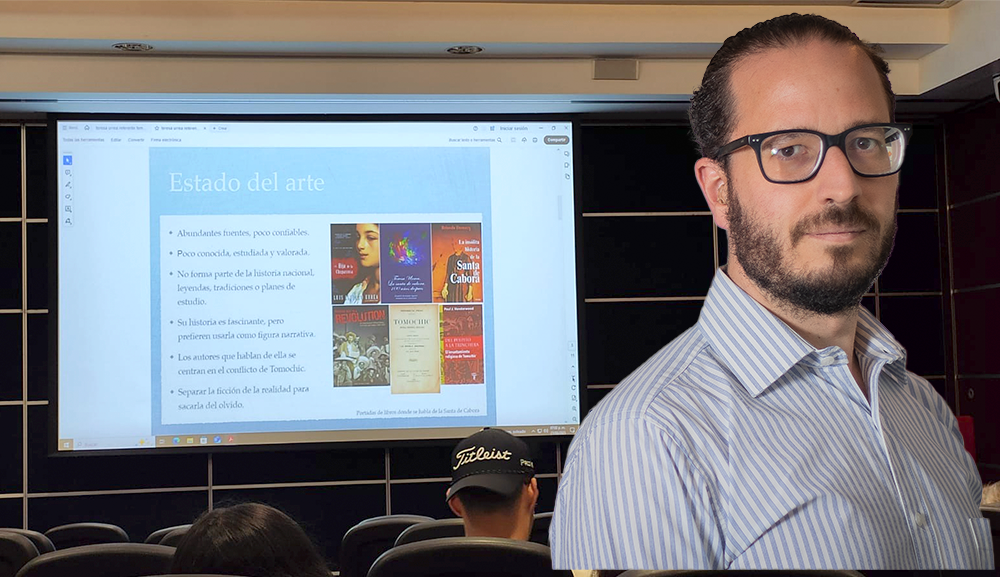 Juan Carlos Padilla lleva a Teresa Urrea, la Santa de Cabora, a congresos internacionales