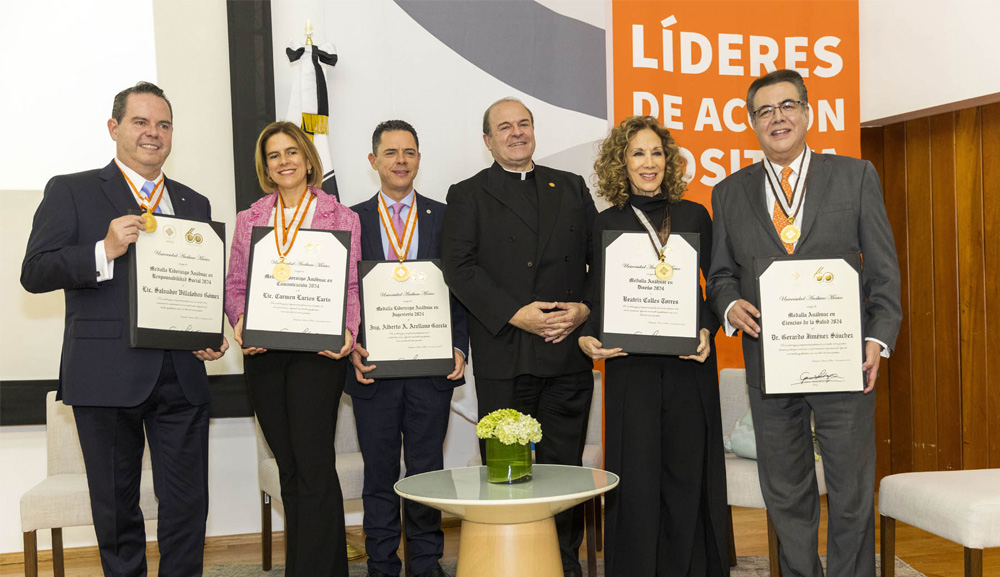 La Universidad Anáhuac otorga Medallas Liderazgo Anáhuac y Medallas Anáhuac 2024