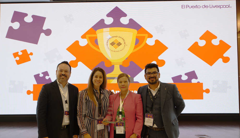 El Puerto de Liverpool reconoce a la Anáhuac por sus actividades de empleabilidad