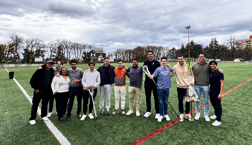 Asociación Lacrosse participa en actividad de integración de alumnos de nuevo ingreso