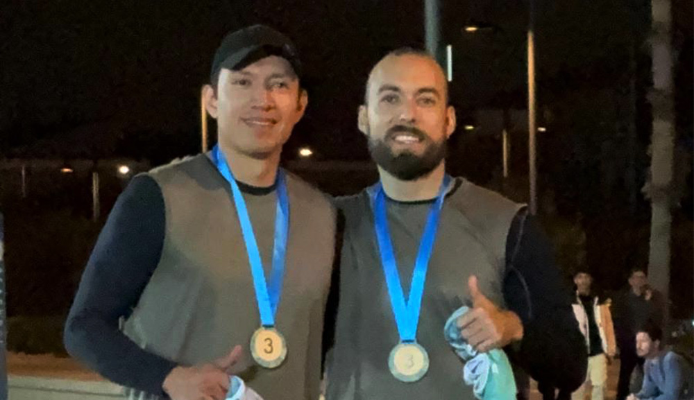 Egresado de la Escuela de Ciencias del Deporte, tercer lugar en torneo internacional de voleibol de playa