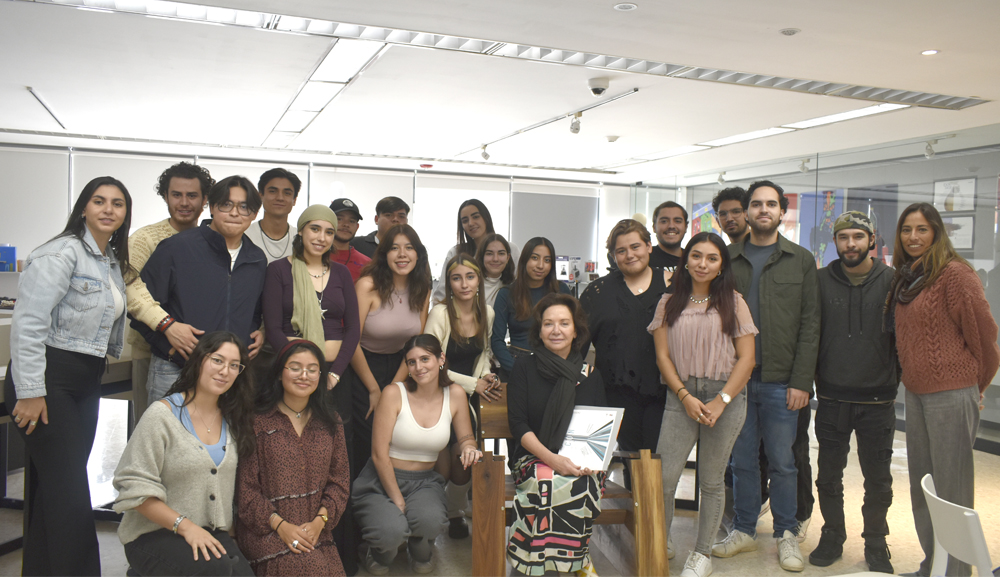 Alumnos de Diseño Industrial participan en workshop con Marusela Granell