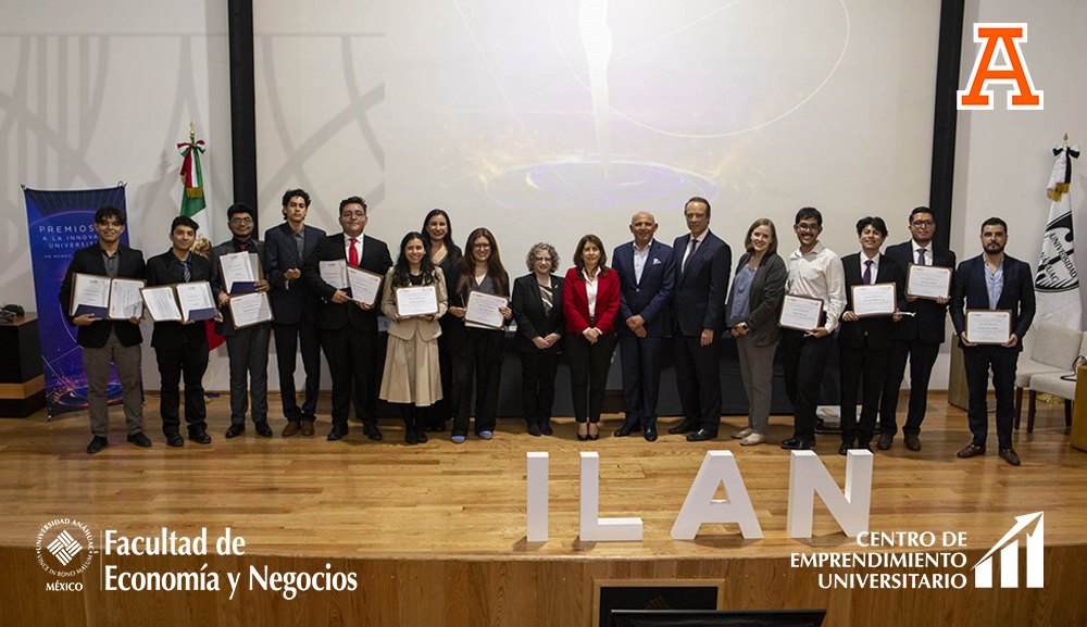 Alumnos del Centro de Emprendimiento Universitario son reconocidos con el Premio ILAN a la Innovación Universitaria 2024