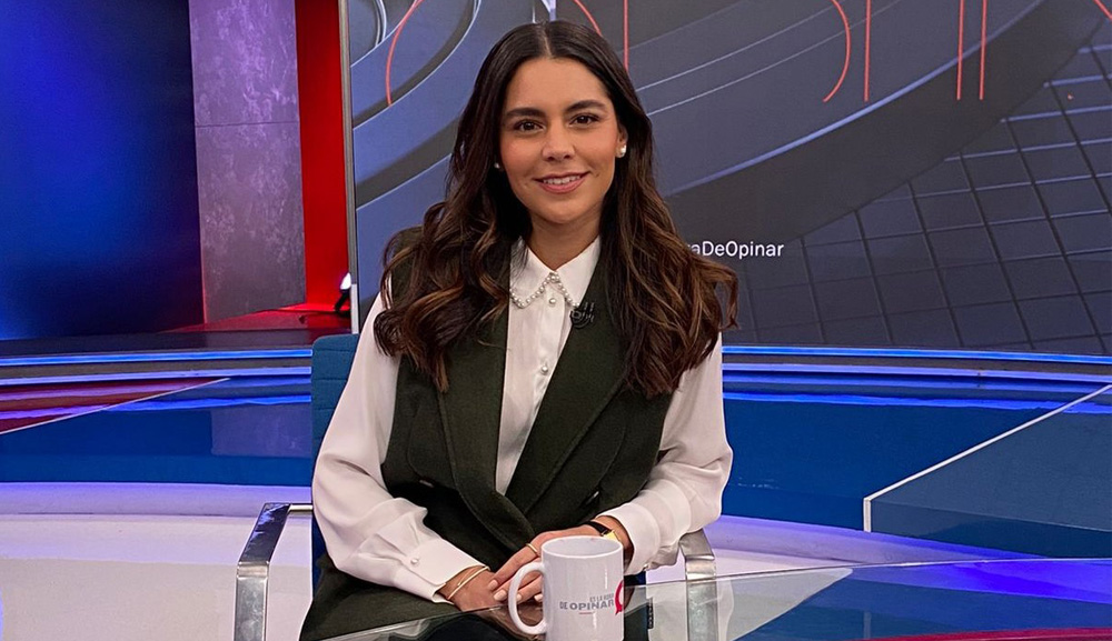 Fernanda Cahue Monsiváis participó en el programa de televisión “Es la Hora de Opinar” 