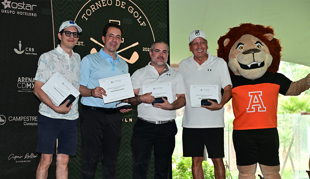 Celebramos la tercera edición del Torneo de Golf Anáhuac México