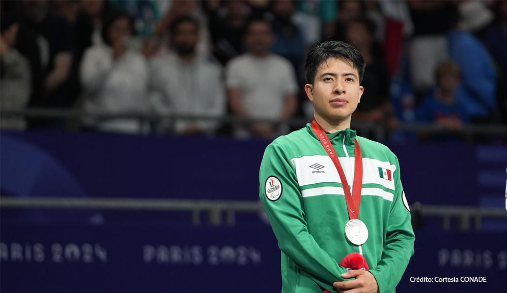 Plata para México: Luis Mario Nájera conquista medalla en los Paralímpicos de París 2024