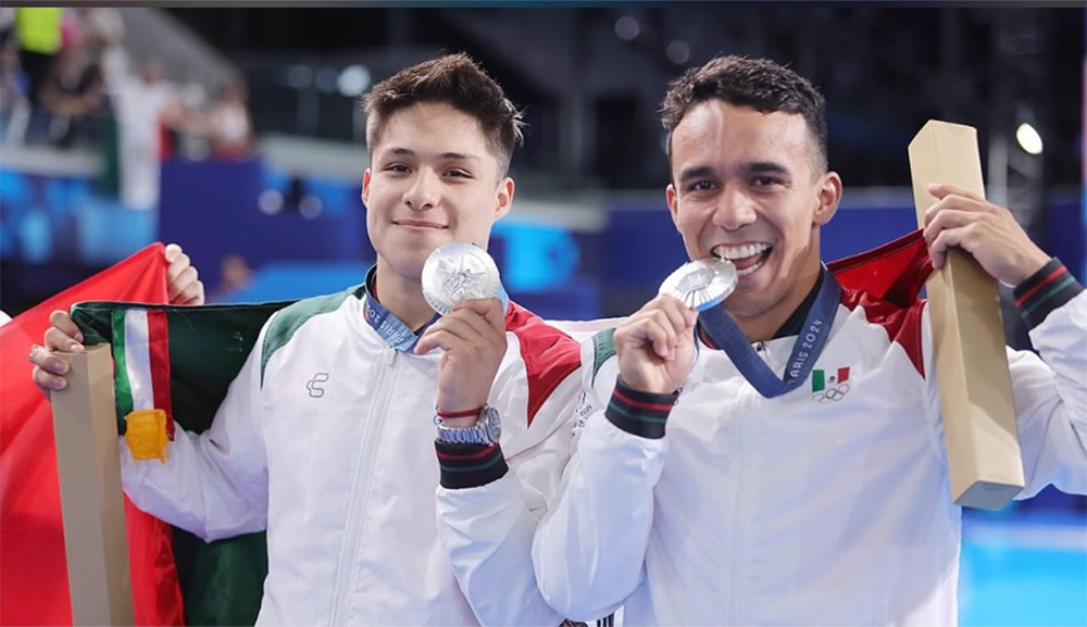 Nuestro León Anáhuac, Osmar Olvera, gana medalla de plata en los Juegos de París 2024