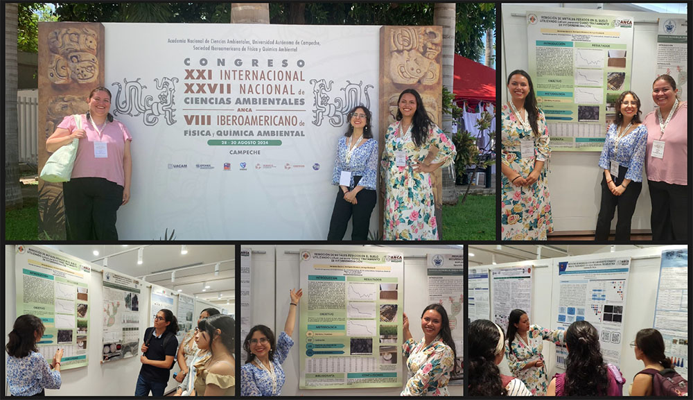 Ganadoras del XIV Concurso Anáhuac de Carteles de Investigación imparten ponencia en Congreso Internacional de Ciencias Ambientales