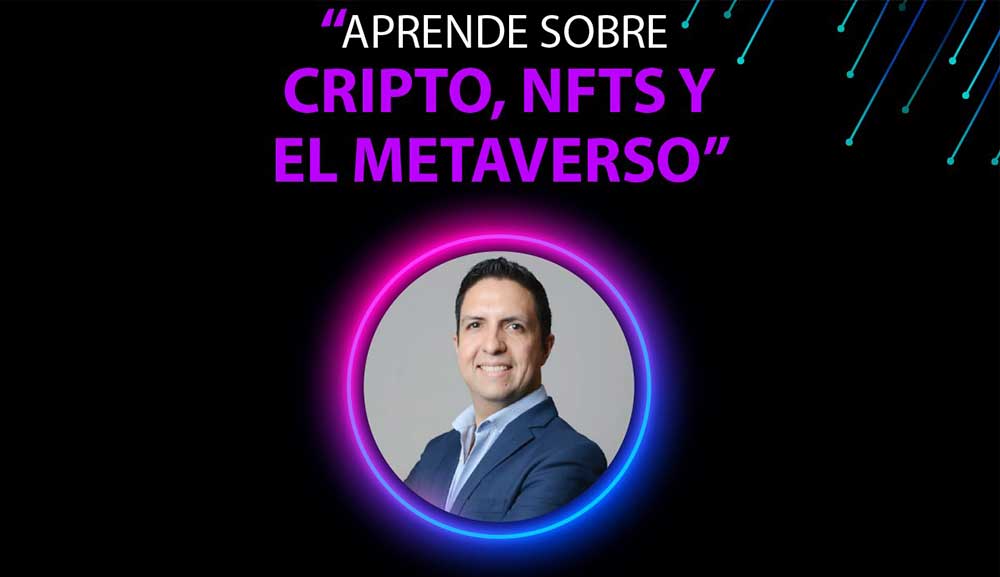 Samuel Beutelspacher imparte webinar sobre criptomonedas, NFTs y el metaverso 