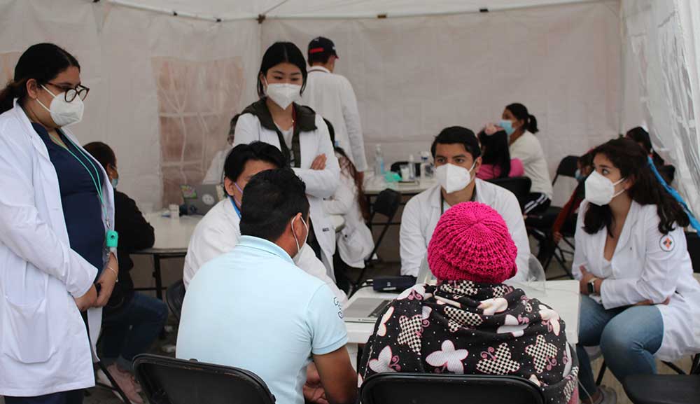 Voluntarios Anáhuac participan en Misiones Médicas en Tepoxtepec, México