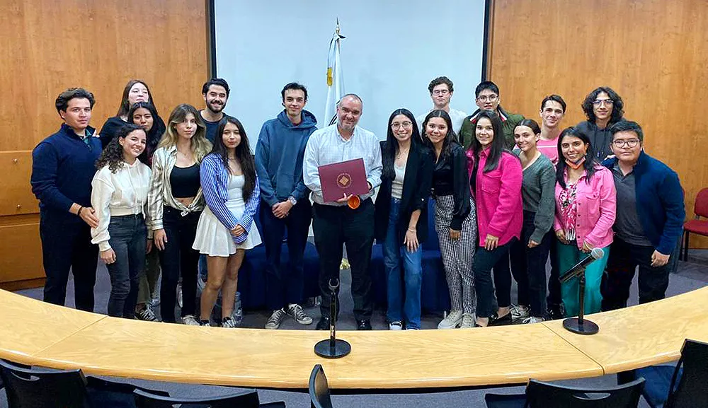 Sociedad de Alumnos organiza Encuentro Actuarial con Fernando Belaunzarán