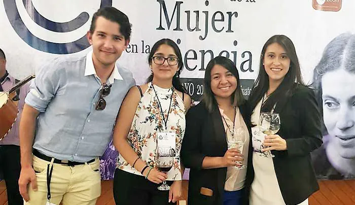 Alumnos de Ingeniería Ambiental participan en Congreso de la Mujer en la Ciencia