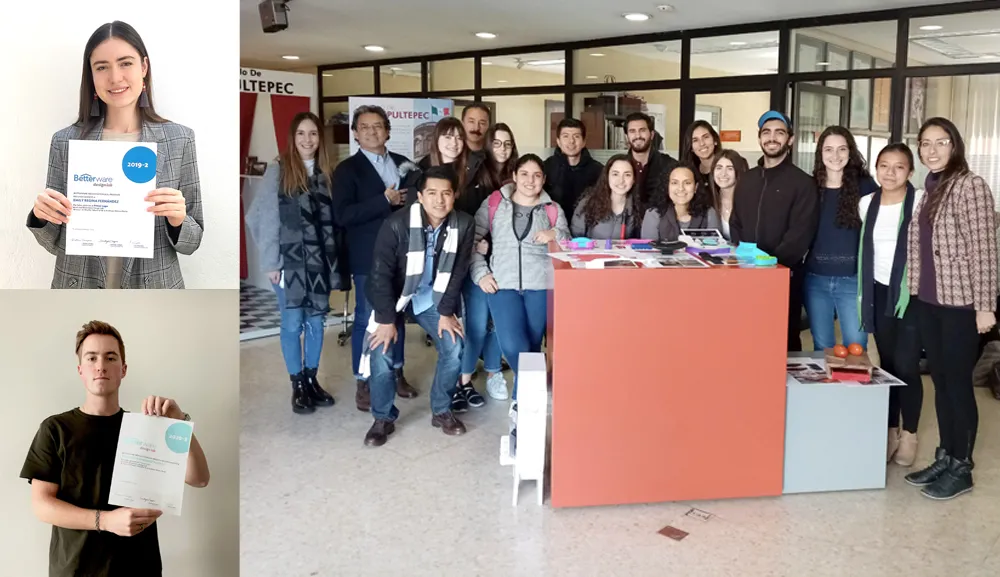 Alumnos de Diseño Industrial destacan en el reto Betterware Design Lab 