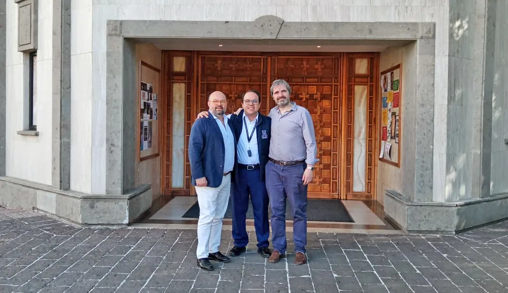 Fortalecemos lazos internacionales con visita de Miguel Gabián, presidente de Fertilitas