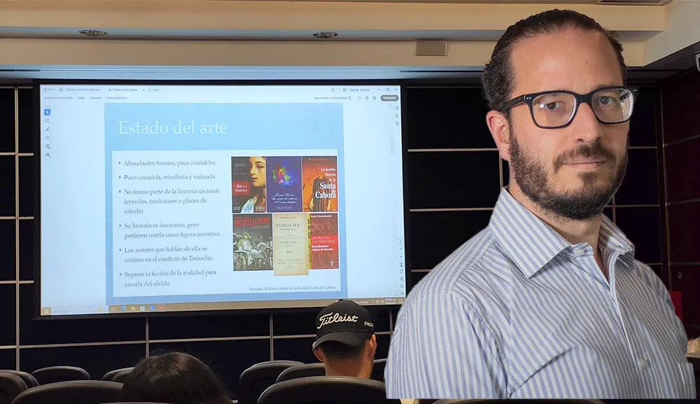 Juan Carlos Padilla lleva a Teresa Urrea, la Santa de Cabora, a congresos internacionales