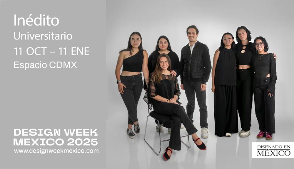 Alumnos de Diseño Industrial, presentes en Inédito 2025